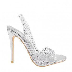 Women's Sandals Summer New Transparent High Heels Pointed Fine Heels European and American Women's Shoes