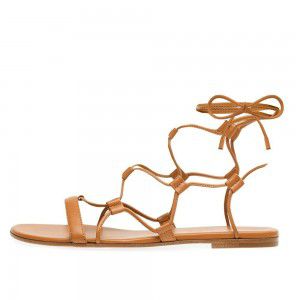 Fashionable and minimalist women's flat sandals
