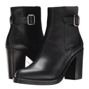 Spring and Autumn Short Boots, Women's Coarse Heeled Boots, Commuting Solid Color High Heels, Ankle Boots