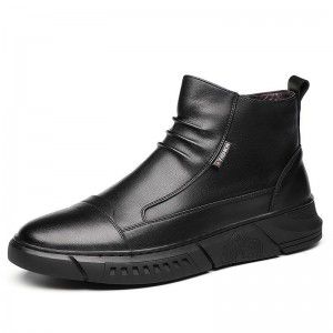 High top shoes men's winter cotton shoes Chelsea boots men's boots