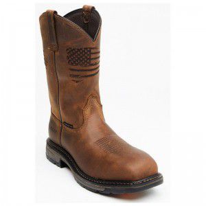 Square toe low heel mid tube embroidered casual plus size versatile men's long boots