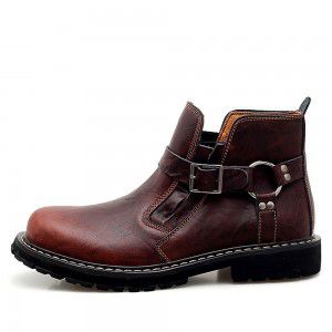 Chelsea boot buckle middle sleeve 