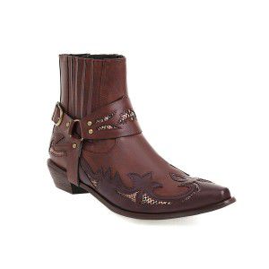 Autumn and winter new pointed short boots