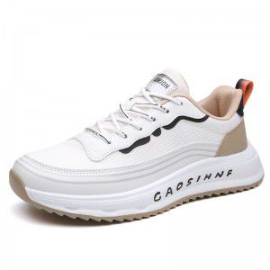 Men's summer breathable men's shoes, lightweight and thick soled casual sports shoes for men