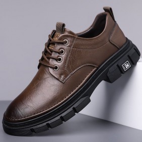 Business casual leather shoes, low cut workwear, Martin boots, trendy shoes for men, youth, board shoes for men