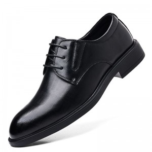 Men's shoes, height increasing leather shoes, men's business dress casual leather shoes, wedding groom's shoes