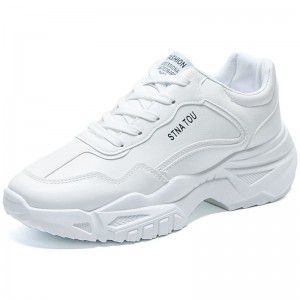 Men's sports running shoes, thick soled student men's shoes, trendy casual shoes