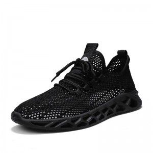 Sports shoes men's mesh breathable soft sole student Korean version running shoes shallow mouth lightweight casual shoes