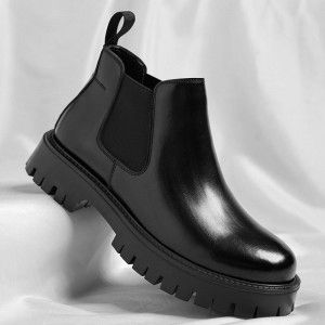 Martin boots men's high top brown chimney Chelsea boots men's casual short boots