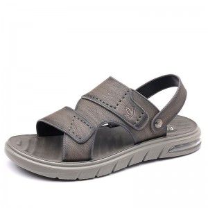 Beach shoes, men's soft soled casual sandals, suitable for both outdoor wear and dad's sandals