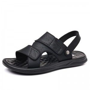 Men's summer breathable sandals with exposed toes, slip resistant, casual and fashionable beach sandals for men