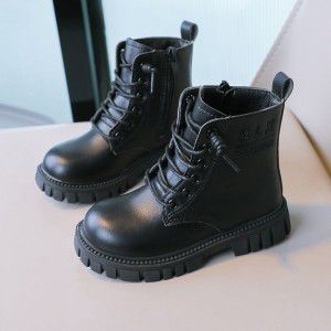 Girls' Martin boots, children's thin short boots, children's shoes, children's boots, boys' spring and autumn boots, children's shoes