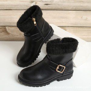 Girls' boots, short boots, princess Martin boots, children's autumn and winter shoes, Japanese and Korean children's shoes