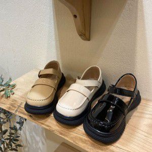 Girls' leather shoes, Mary Jane children's shoes, princess shoes, soft soled single shoes, student shoes