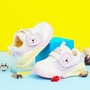 New learning walking shoes for boys and babies, functional shoes for girls, trendy and cute sports shoes