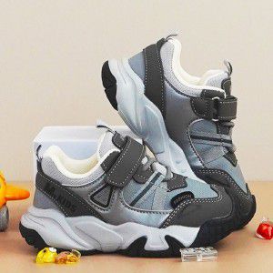 New children's sports shoes, girls' casual shoes, boys' functional sports shoes, soft soled shoes