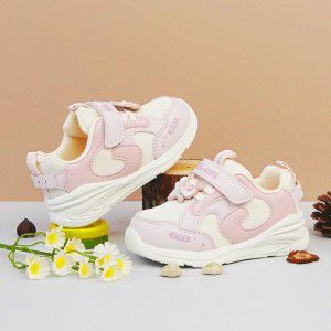 Children's baby functional shoes, girls' mesh breathable white shoes, boys' sports shoes