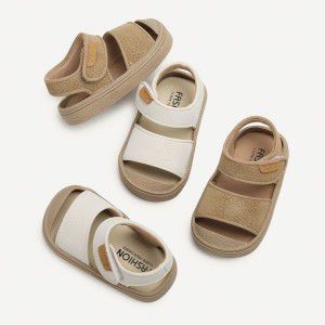 Children's sandals, baby walking shoes, baby shoes, boys and girls' non slip soft soled beach shoes